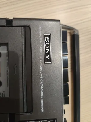Radio Cassette Sony CF-310S