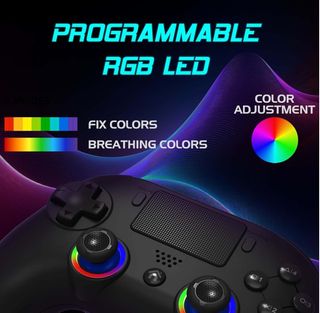 Subsonic - Mando Inalámbrico para PS5 y PC Negro