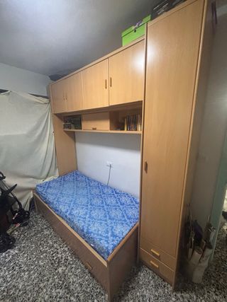 Mueble litera 2 camas individuales