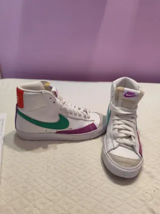 Nike Blazer Mid '77 Viola e Verde