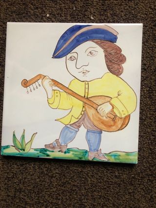 Azulejos Músicos Vintage