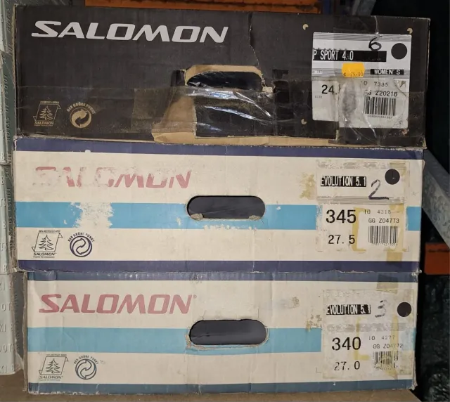 Lote 15 Botas de Esquí NUEVAS, Primeras marcas