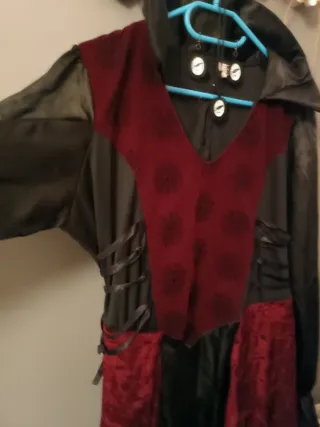 Disfraz Dama de Noche Talla Única