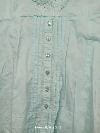 Blusa H&M verde talla 42