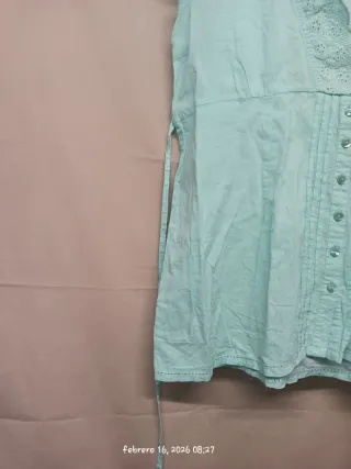 Blusa H&M verde talla 42
