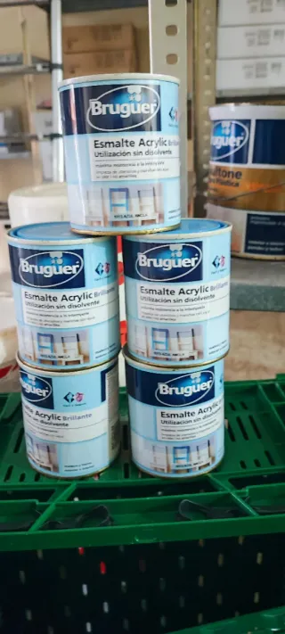 Esmalte Acrílico Bruguer Azul Real 0.375L