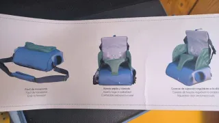 Trona portátil Little Garden