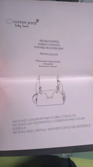 Trona portátil Little Garden