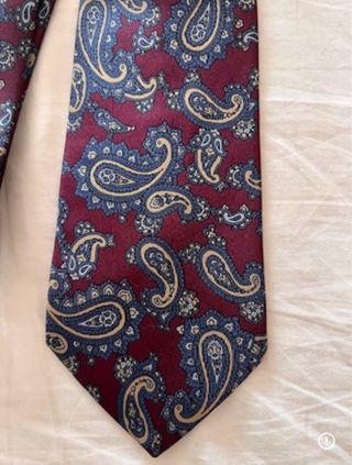 Corbata Westbury Paisley Seda