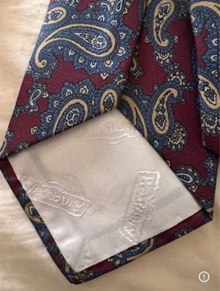 Corbata Westbury Paisley Seda