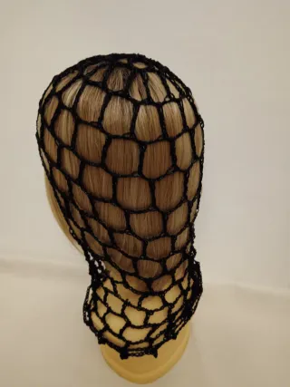 Balaclava Rete Nero Lurex