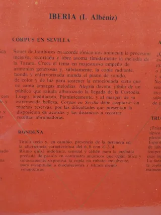 Vinilo Albéniz: Genios de la Música Española