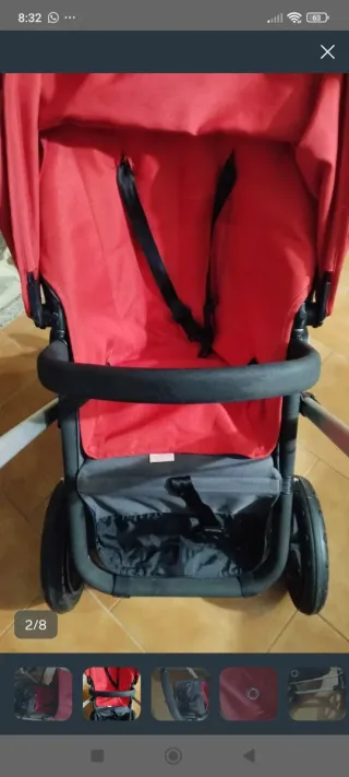 Silla y capazo Bugaboo