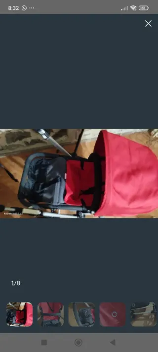 Silla y capazo Bugaboo