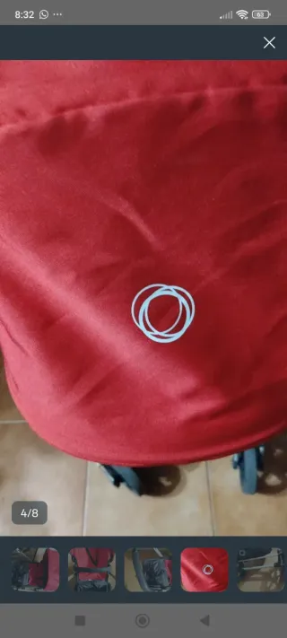 Silla y capazo Bugaboo