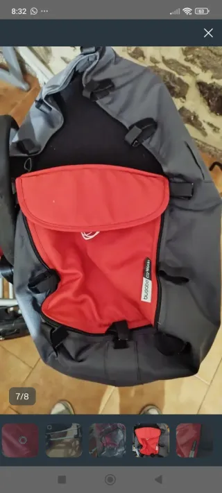 Silla y capazo Bugaboo