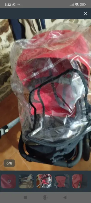 Silla y capazo Bugaboo