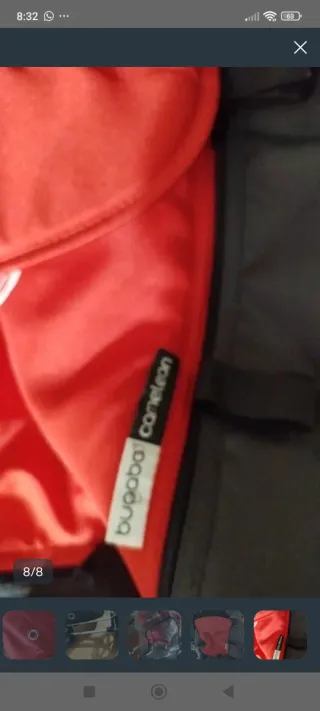 Silla y capazo Bugaboo