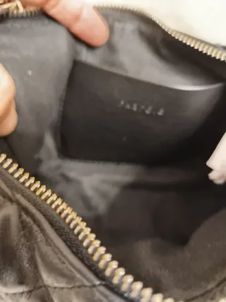 Bolso Negro Acolchado Parfois