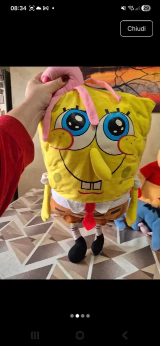 Peluche SpongeBob