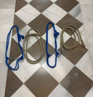 Jaquimas para mulos y caballos