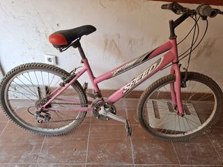 Bicicleta rosa SPEED