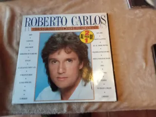 Doble LP Vinilo Roberto Carlos - Grandes Exitos