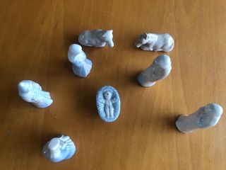 Belén de porcelana figuras