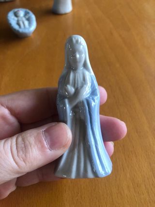 Belén de porcelana figuras