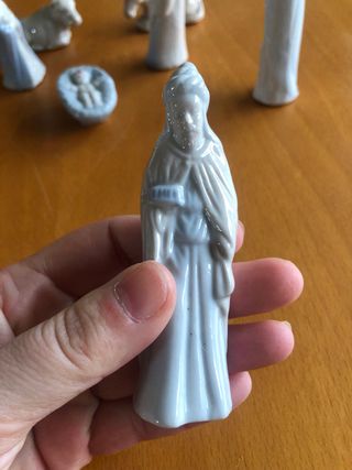 Belén de porcelana figuras