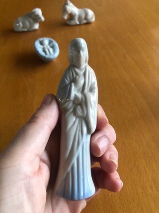 Belén de porcelana figuras