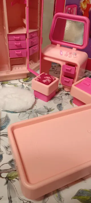 Barbie Camera da letto- Set Arredamento
