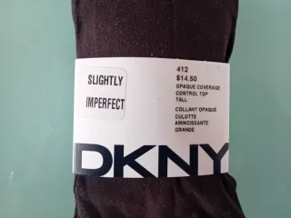 Medias DKNY marrones opacas talla grande