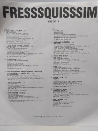 Vinilo Fresssquissimo