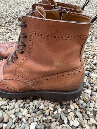 Stivaletti Fratelli Rossi Pelle Marrone