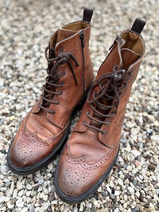 Stivaletti Fratelli Rossi Pelle Marrone