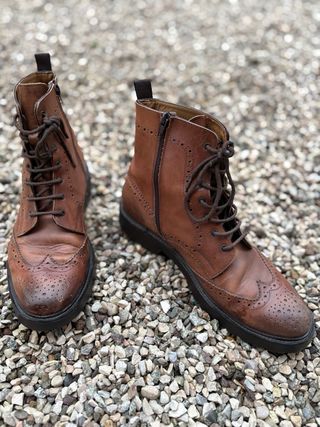 Stivaletti Fratelli Rossi Pelle Marrone