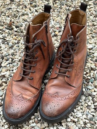 Stivaletti Fratelli Rossi Pelle Marrone