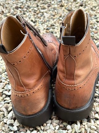 Stivaletti Fratelli Rossi Pelle Marrone