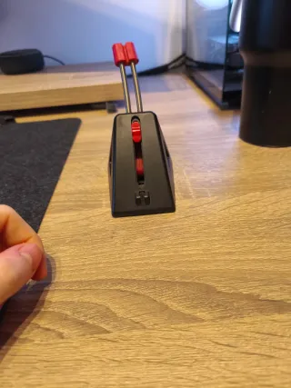 Zowie BenQ Soporte Cable Ratón Negro/Rojo