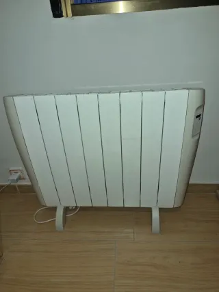 Emisor térmico blanco