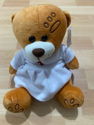 Osito de peluche blanco