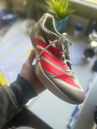 Adidas Adizero SP4 Grises y Rosa