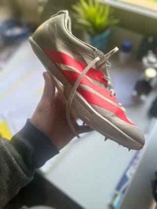 Adidas Adizero SP4 Grises y Rosa