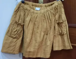 Falda Zara niña marrón Talla 13-14
