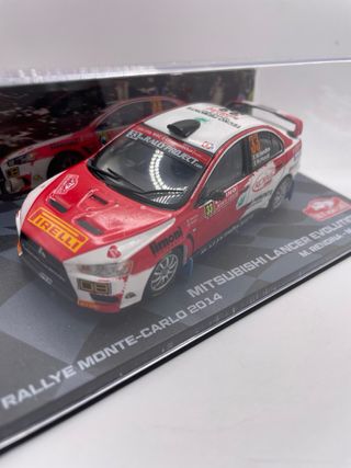 Mitsubishi Lancer Evo X Rally Montecarlo 2014 1/43