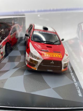 Mitsubishi Lancer Evo X Rally Montecarlo 2014 1/43