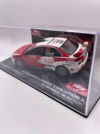 Mitsubishi Lancer Evo X Rally Montecarlo 2014 1/43