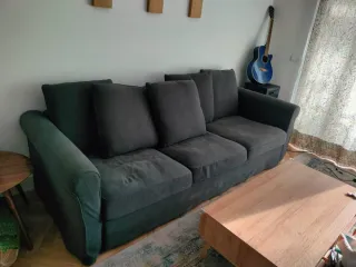 Sofá 3 plazas Ikea Gronlid gris oscuro