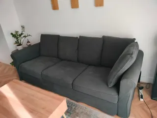 Sofá 3 plazas Ikea Gronlid gris oscuro